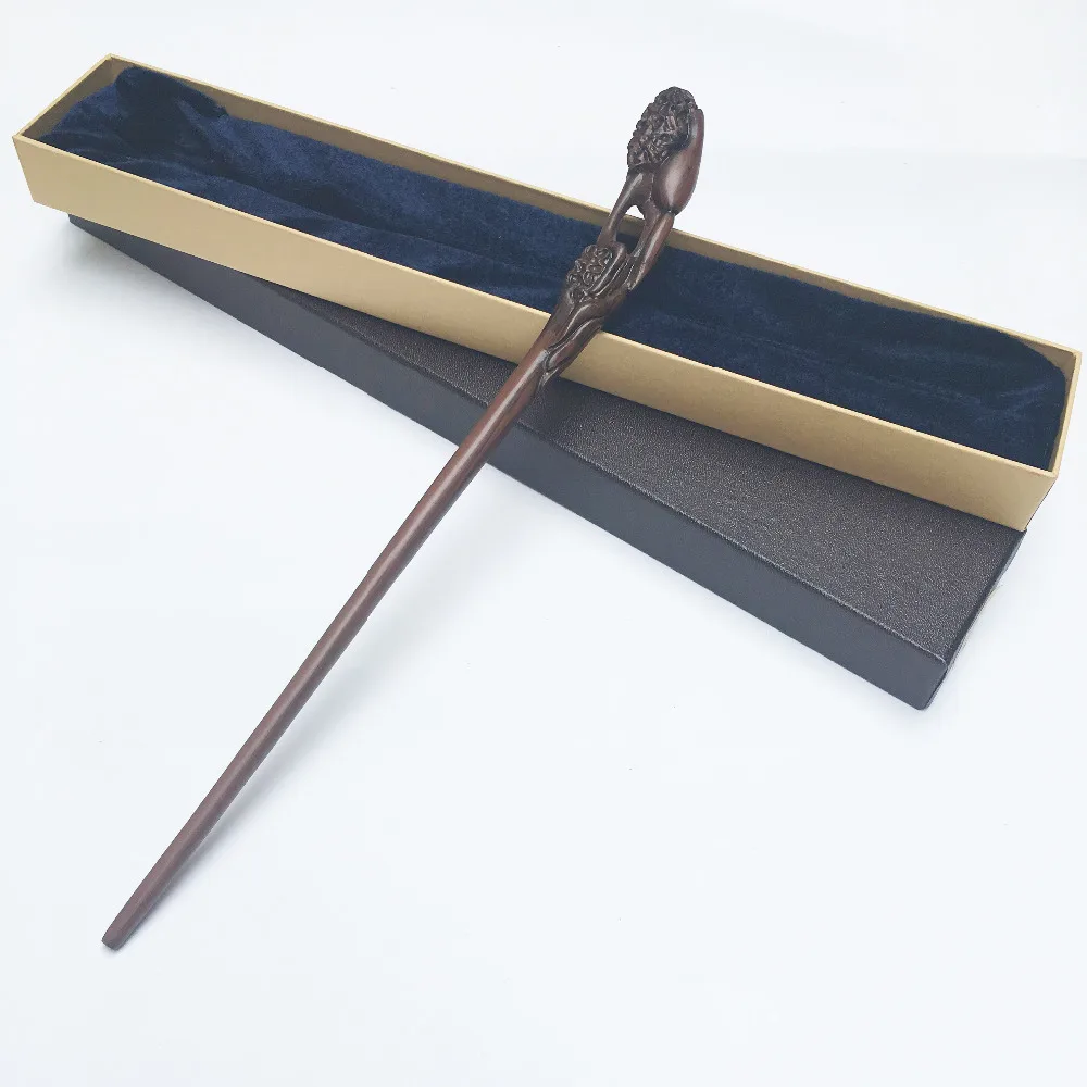 Colsplay Metal Core Newest Quality Deluxe COS Kingsley Shacklebolt Magic Wands/Stick with Gift Box Packing HP | Игрушки и хобби