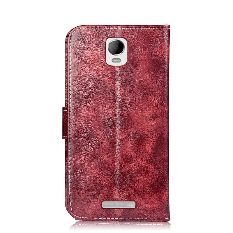 Сальто назад Капа кожи для Coque Micromax aq5001 Чехол Бумажник Стенд кожаный чехол Canvas