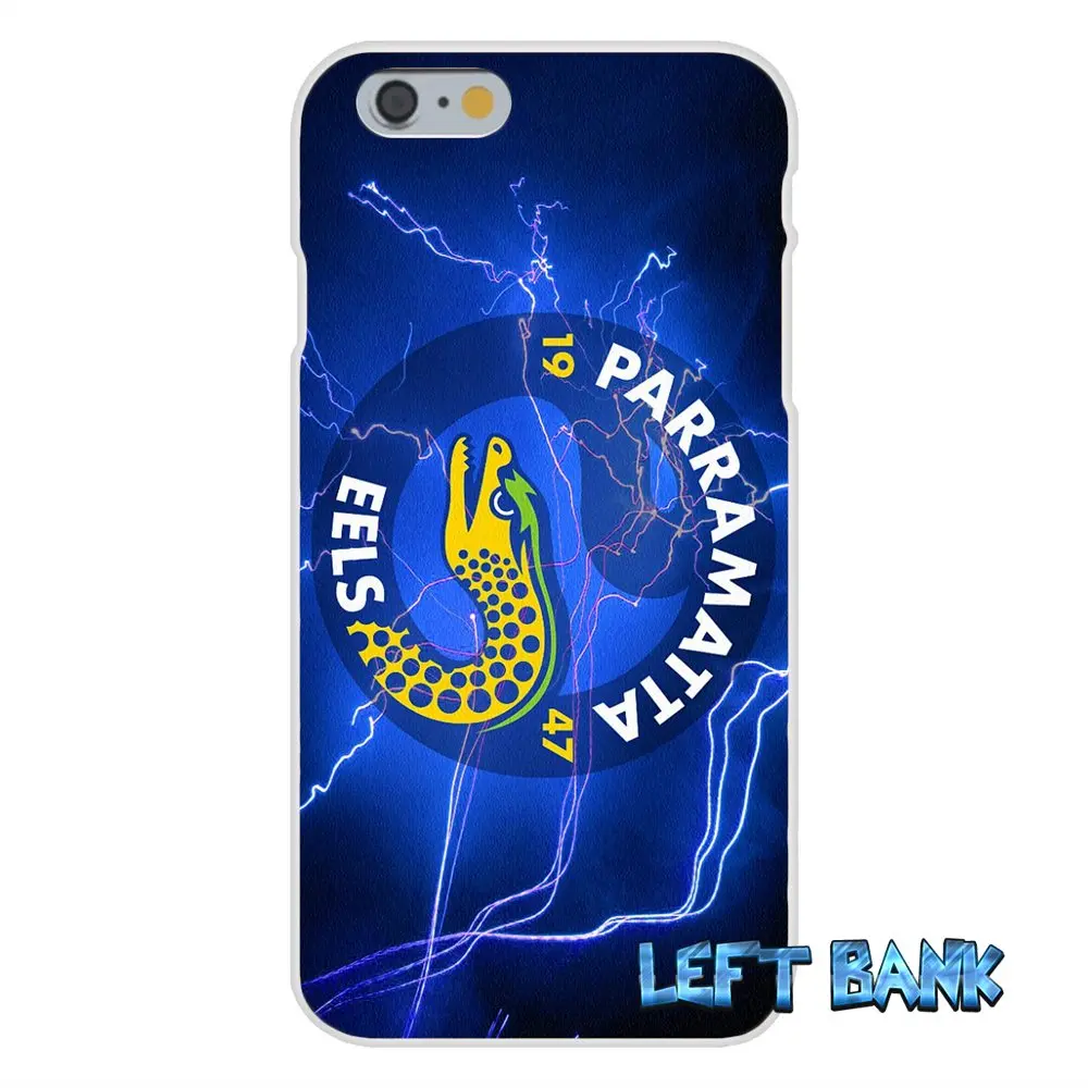 Мягкий силиконовый прозрачный чехол из ТПУ для iPhone 4 4S 5 5S 5C SE 6 6S 7 Plus Nrl Parramatta Eels|for