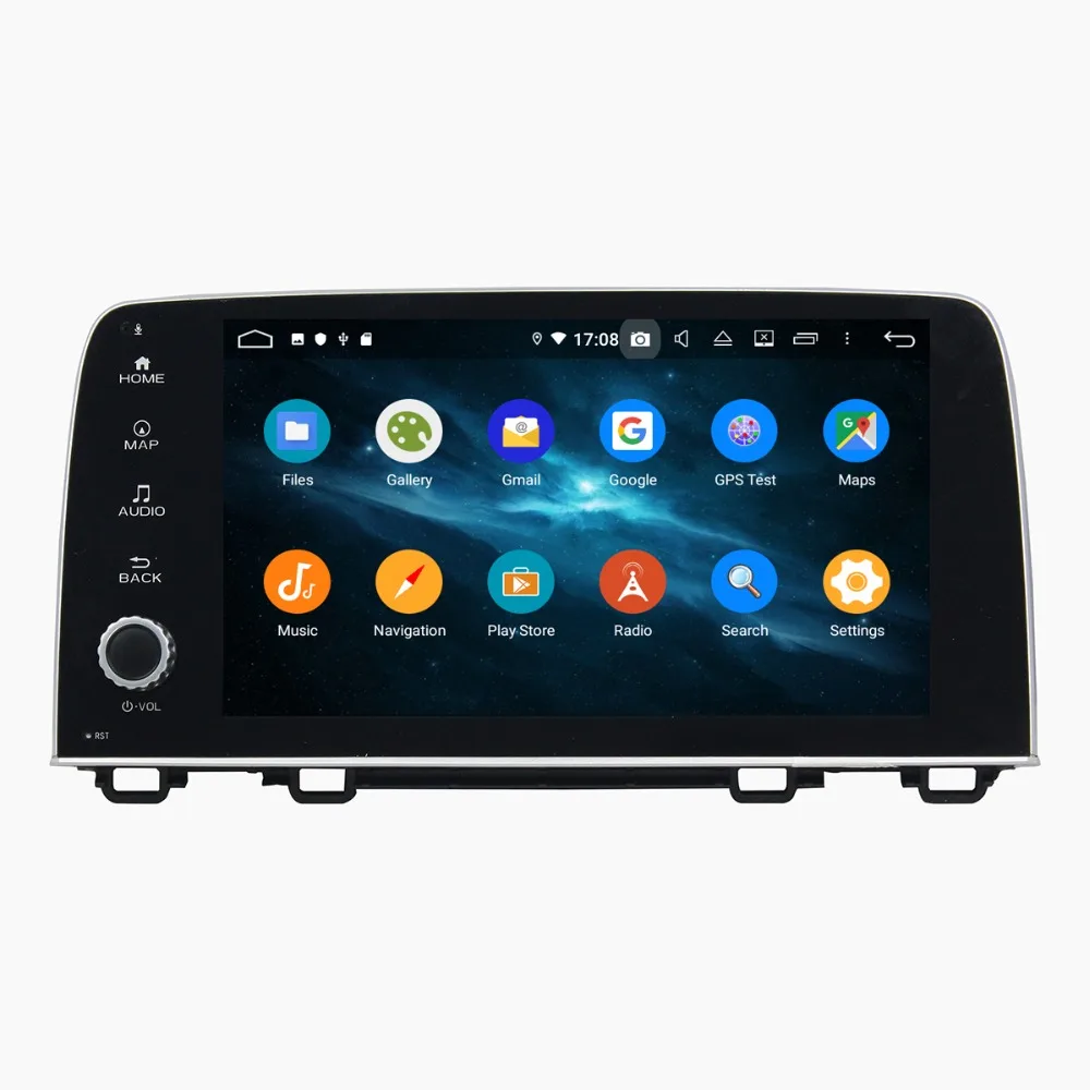 9 &quotAndroid 0 автомобильный без DVD-плеера GPS радио для Honda CRV C-RV 2017 навигация