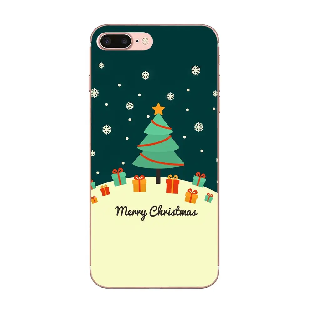 Merry Christmas Top Detailed Popular Soft TPU Covers Cases For Xiaomi Redmi Note 2 3 3S 4 4A 4X 5 5A 6 6A Pro Plus | Мобильные