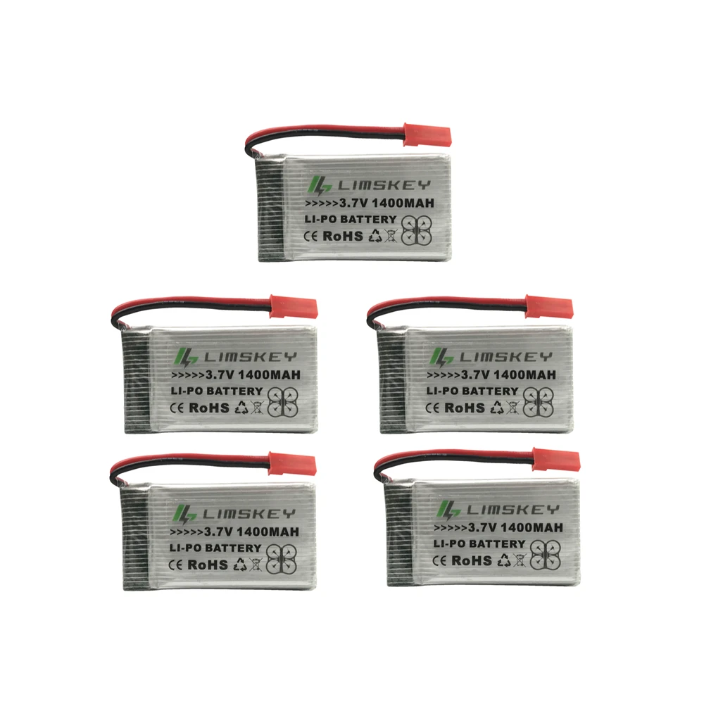 3,7 В 1400 мАч lipo аккумулятор для MJXRC T64 T04 T05 F28 F29 T56 T57 Huanqi 887 RC самолет Lipo аккумулятор 3,7 В 1400 мАч 993052 JST
