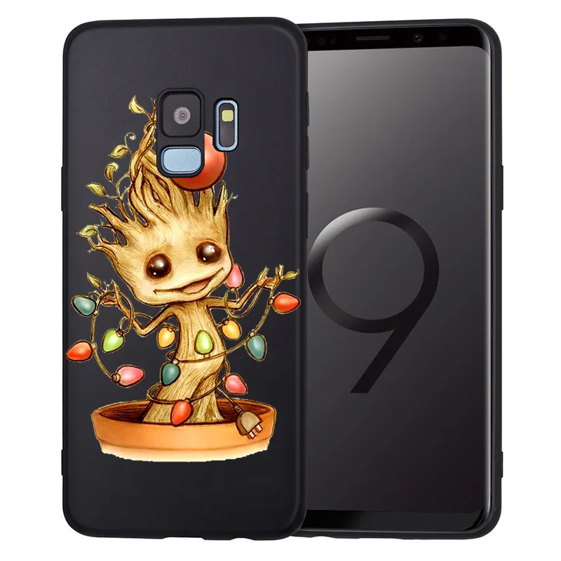 Звездные войны Грут Marvel для samsung Galaxy S6 S7 Edge S8 S9 S10 Plus Lite Note 8 9 A20 A30 A40 A50 A70 чехол для телефона чехол Etui