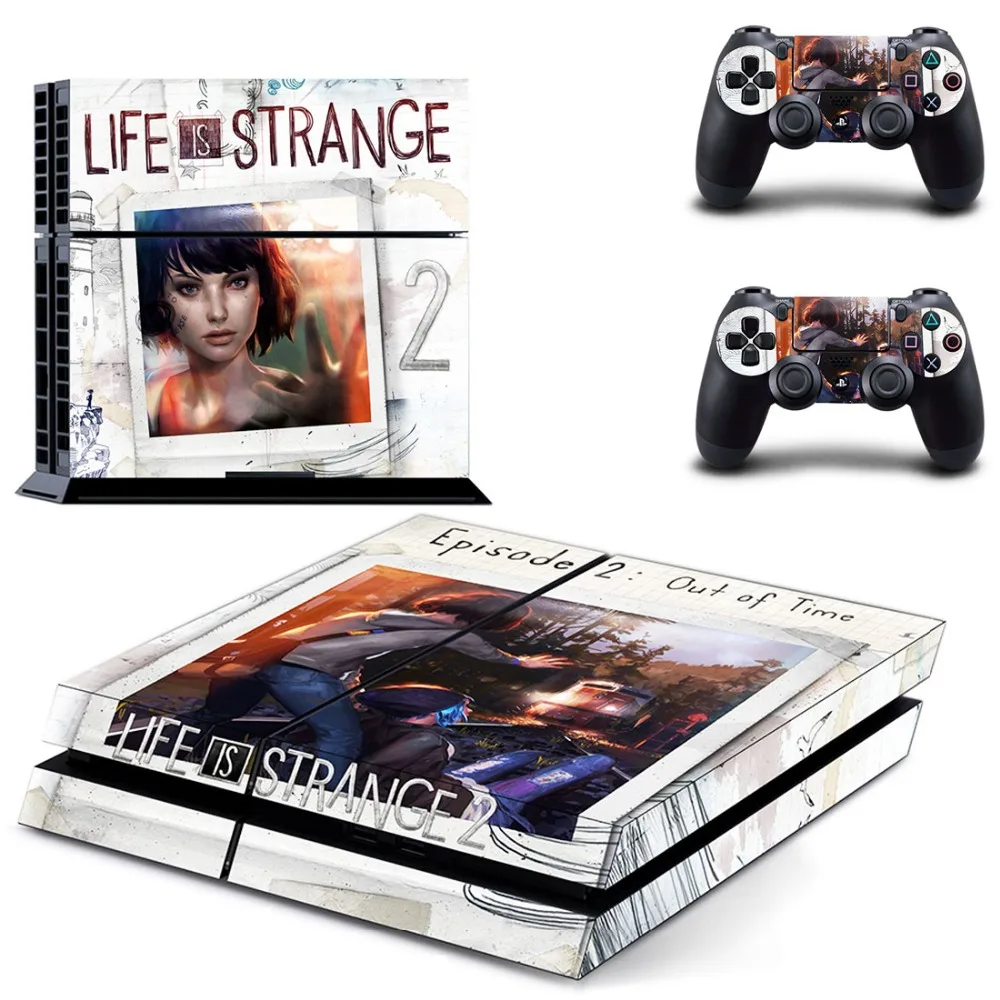 Жизнь странная 2 PS4 кожи Стикеры наклейка для Sony Игровые приставки 4 консоли и