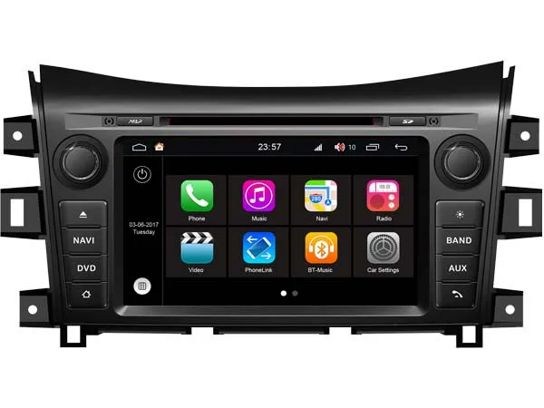 S200 Android 8 0 dvd плеер автомобиля аудио для NISSAN NAVARA/NP300/был gps Bluetooth стерео Navi СМИ головы