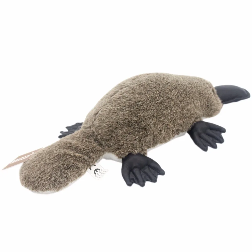 Мягкие плюшевые игрушки JESONN Реалистичные стuffed животные Ornithorhynchus птичий плющ подушки для детей День рождения подарки.