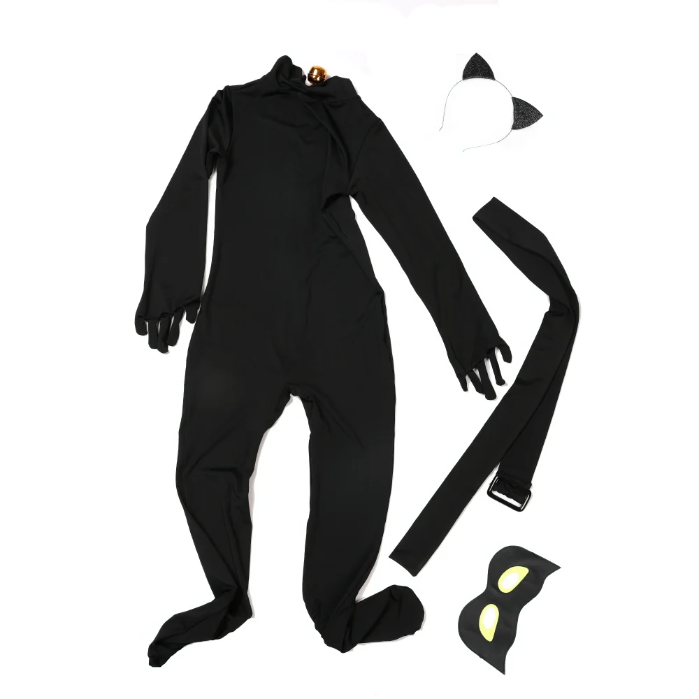 Костюм для косплея с черной кошкой BING RUI CO комплекты одежды взрослых черный