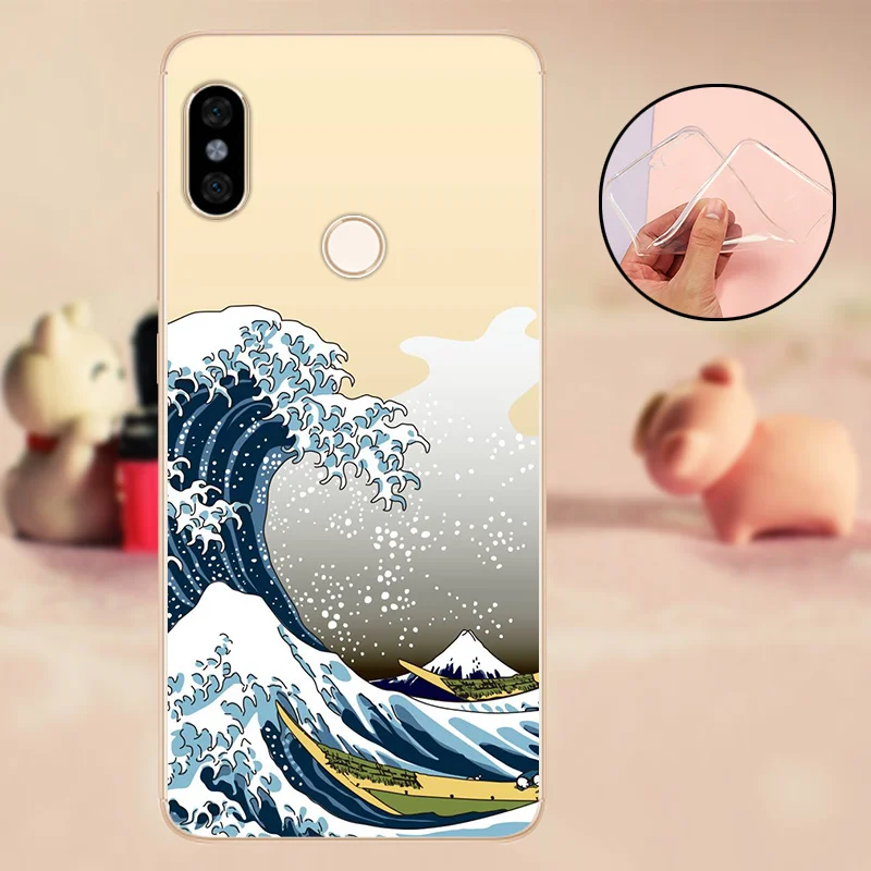 Чехол для телефона Xiaomi Redmi Note 5, силиконовый чехол-бампер для Xiaomi Redmi Note 5 Pro, мягкий силиконовый прозрачный чехол, Funda - Цвет: FFSLV