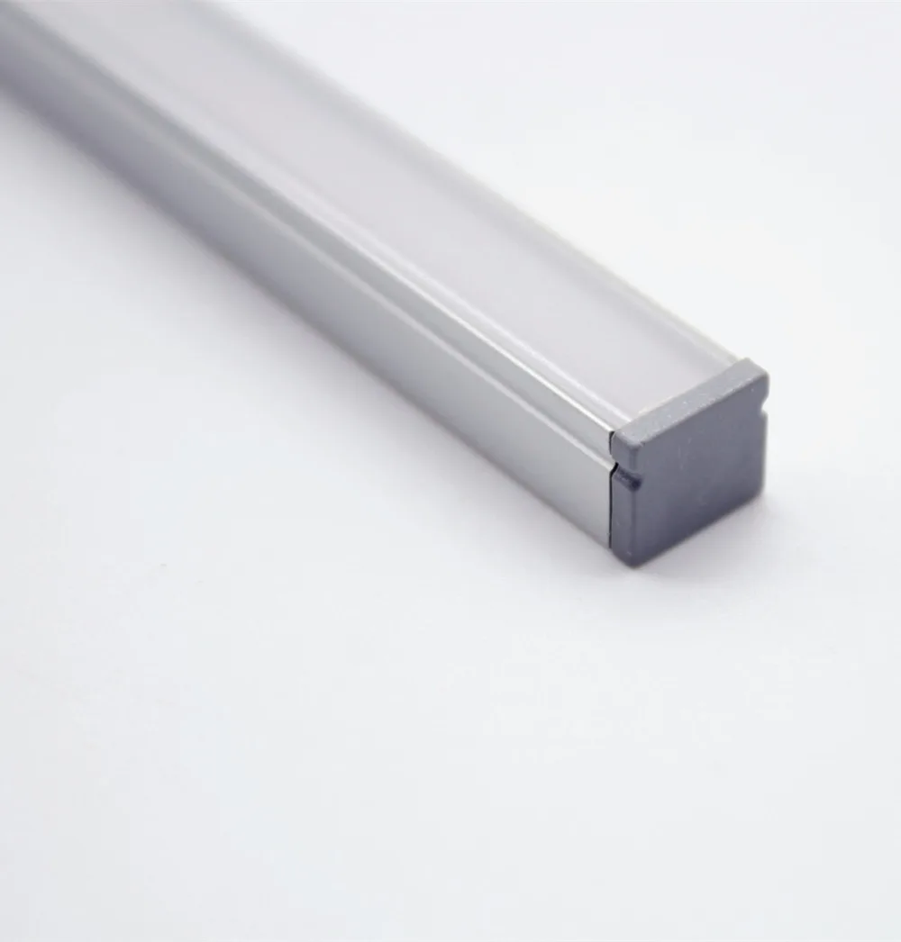

QSG-1008;LED aluminum profile(anodized silver color) with PC cover;for flexible or hard LED strips;led linear light profile