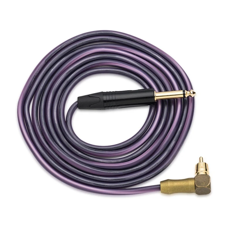 Новейший резиновый силиконовый шнурок для татуировки RCA шнур источник питания