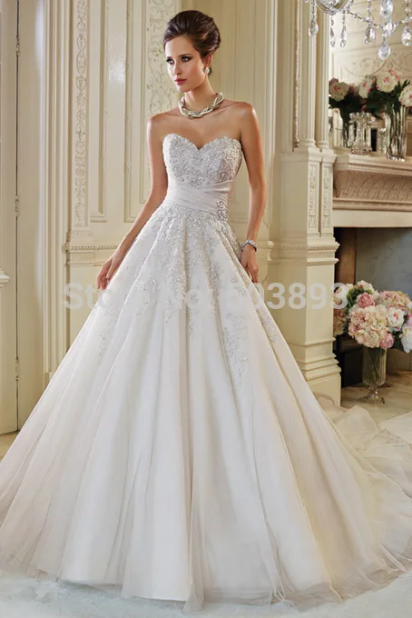 Free shipping Hot Sale 2014 Cheap wedding dresses Long gowns sexy elegant Wedding Dress Lace Bridal Dresses | Свадьбы и торжества