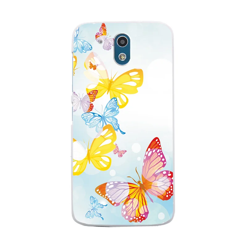 W24 Красивые Чехлы для htc Desire 526 326G, чехлы, Черная оболочка для телефона с сердечками и сердечками для htc 526 526G 326 326G, две sim-карты, сумки с цветами - Цвет: W24