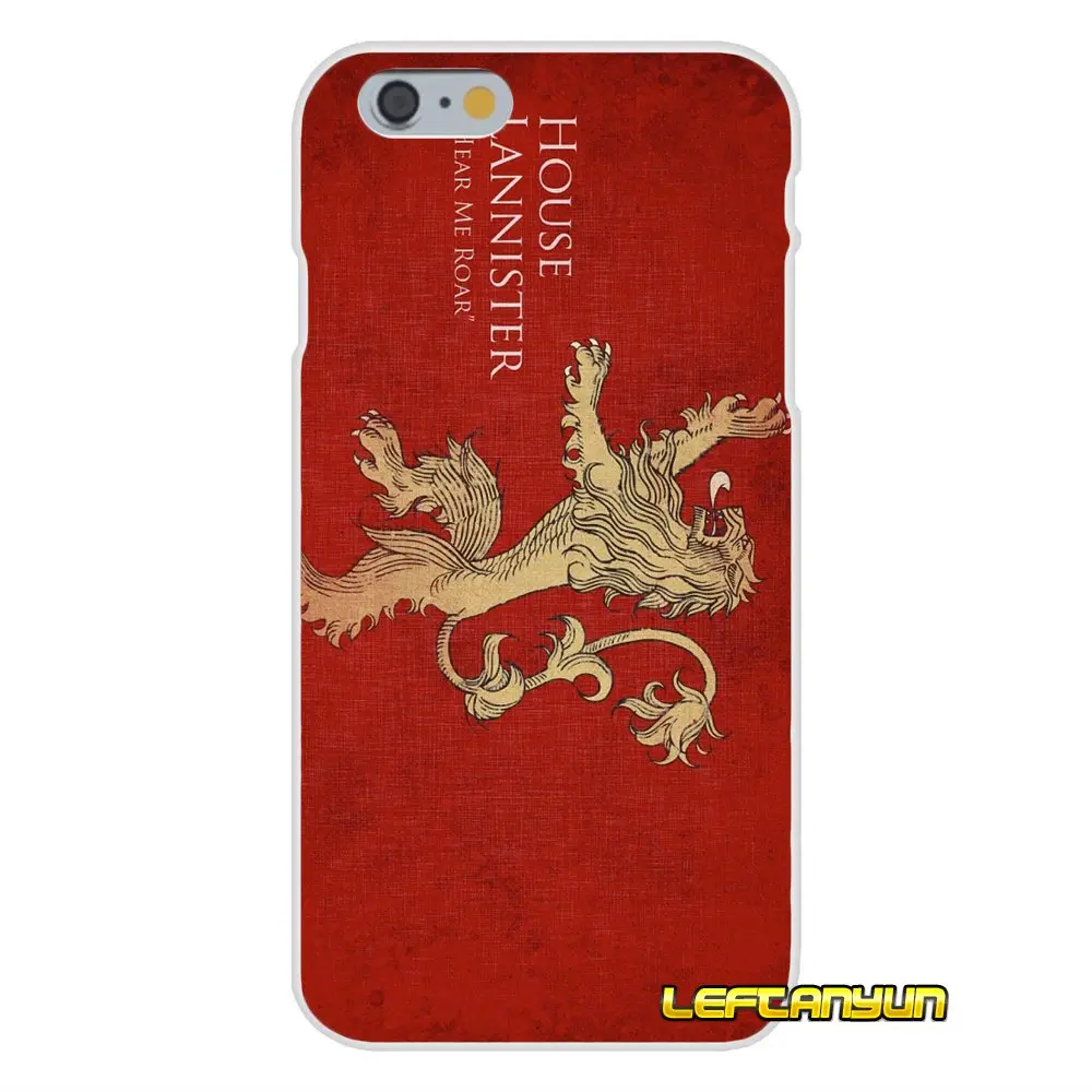 Игра престолов Lannister Логотип для Huawei P8 P9 P10 Lite 2017 Honor 4C 5X 5C 6X Mate 7 8 9 10 Pro Аксессуары