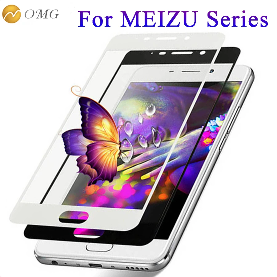 OMG 9H Премиум Закаленное стекло для Meizu M5 M5S M5C M6 M6S M3 Note M3S M6T Pro 6 7 Защита