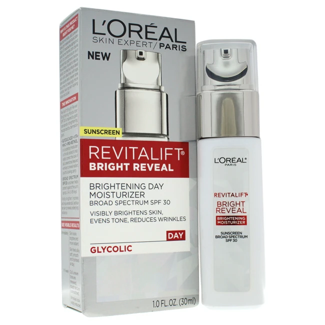 Revitalift яркий выявить Осветляющий дневной увлажняющий крем SPF 30 от L'Oreal Paris для