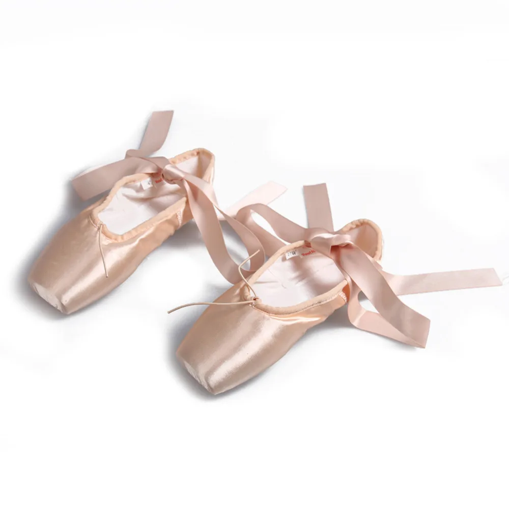 Пуанты для балета бесплатная доставка профессиональные пуанты девочек с лентами