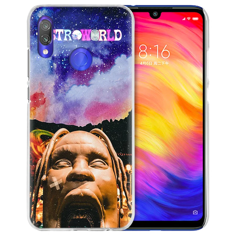 Чехол Трэвиса Скотта астромира для Xiao mi Red mi Go Note 7 6 6A Pro S2 5 5A 4X mi A1 A2 9 mi x 3 5G 8 lite Play F1 жесткий чехол для телефона