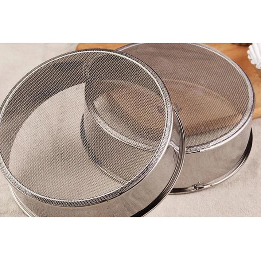 Сито для муки из чистой нержавеющей стали|sieve stainless|kitchen sievetools kitchen |