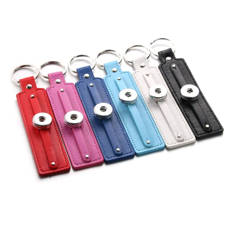 Кожаный брелок для ключей 2639 15 см 18 мм|keychain snap|leather keychainkeychain jewelry |