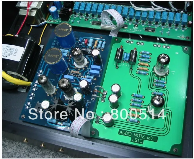 Лайт дистанционного версия LS10 вакуумных трубок предусилитель базу на аудио