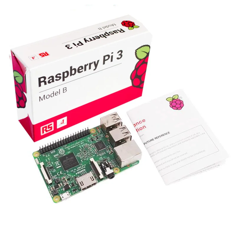 10 шт. Raspberry Pi 3 Model B 1 Гб RAM Quad Core 2 ГГц 64 бит CPU WiFi и Bluetooth сделано в Великобритании |