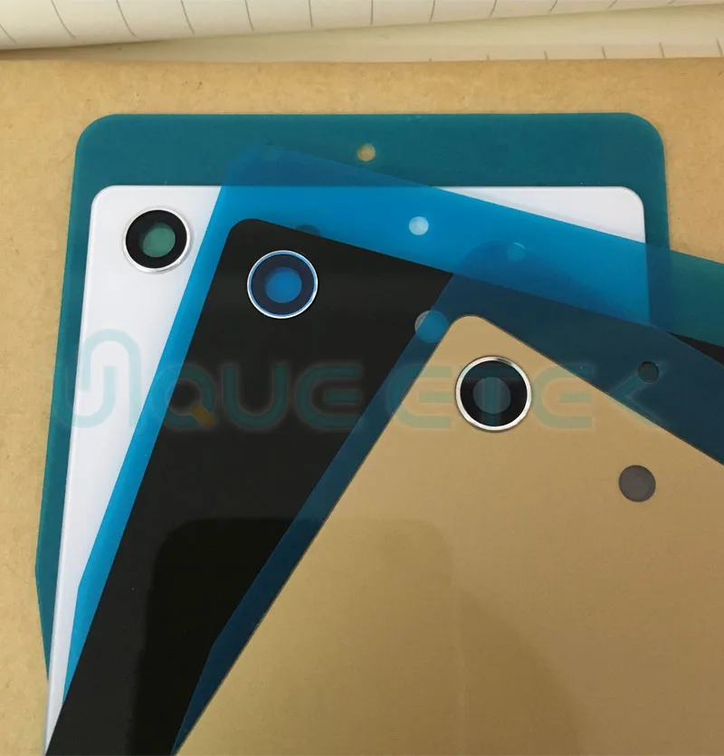 Задняя стеклянная крышка корпуса батарейного отсека для Sony Xperia M5 E5606 E5653 запасные