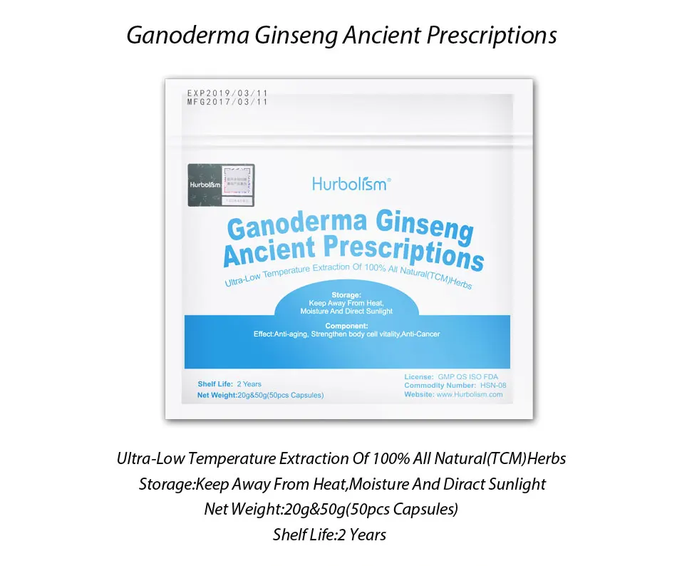 Здоровье жизни Ganoderma женьшень древние прописки для повышения иммунитета и функции секса