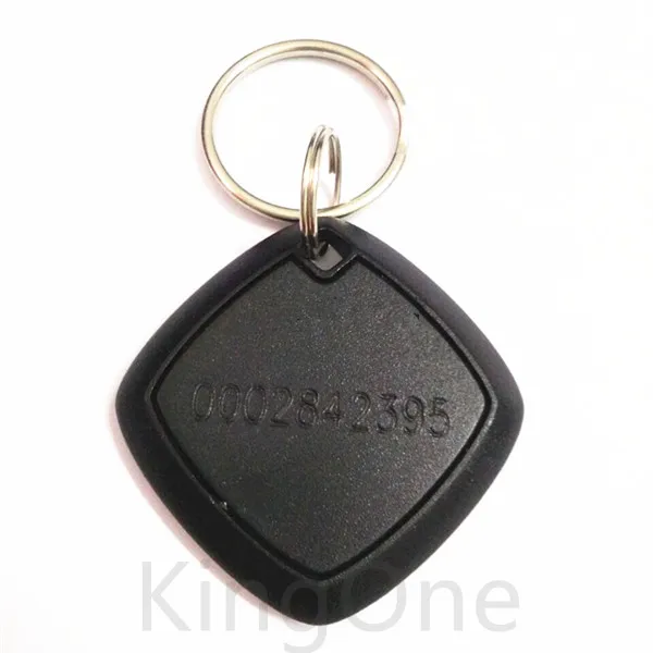 (50 шт./лот) RFID карта приближения 125 кГц EM4100 чип брелоки с ромбовидной биркой жетон