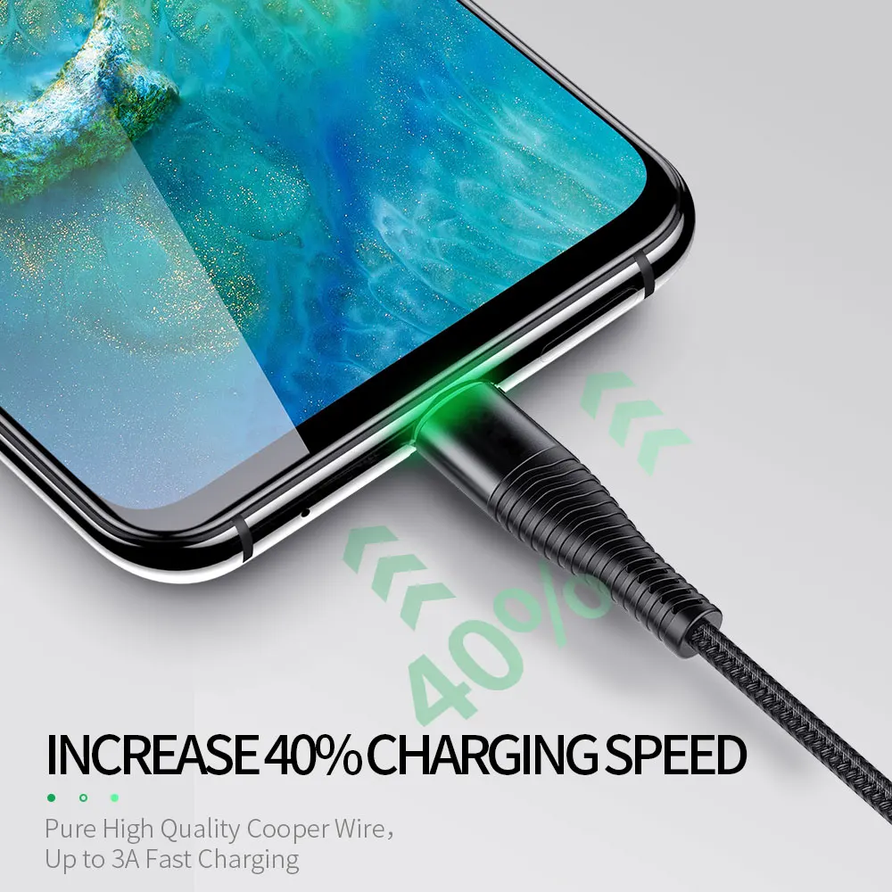 Кабель USB Type-C для Samsung Galaxy S10 S9 3A кабель быстрой зарядки и передачи данных Xiaomi Huawei |