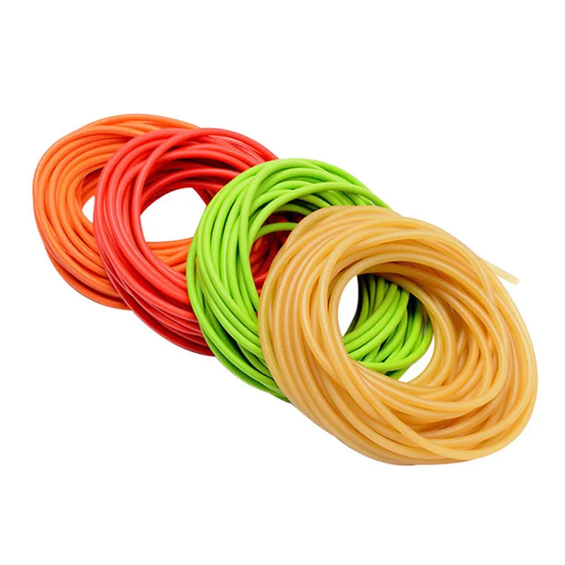 

1745 Slingshot Rubber Band Rope 10M Bow and Arrow String Accessories Use for Slingshot Catapult Latex Tube Outdoor Hunting