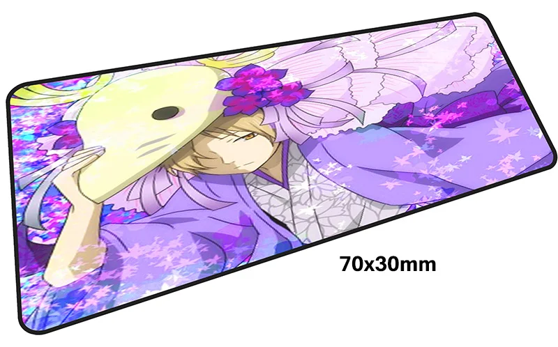 Natsume yuujinchou коврик для мыши computador gamer mause коврик 700x300X2 мм большой милый коврик для Мыши Эргономичный гаджет офисный стол коврики