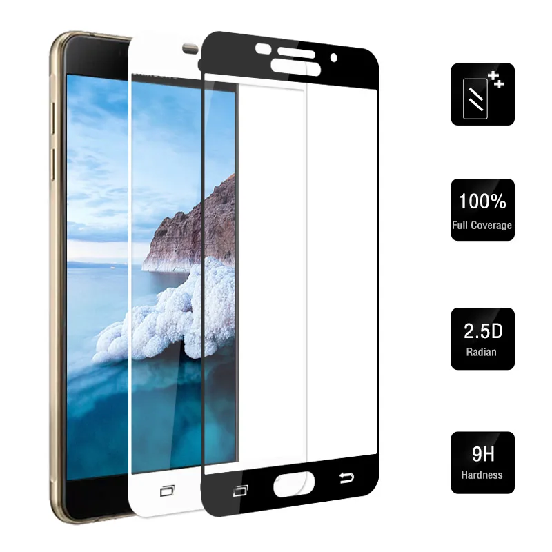 Для Samsung Galaxy A7 2016 A710 Защитная стеклянная пленка Задняя SM-A710F закаленная