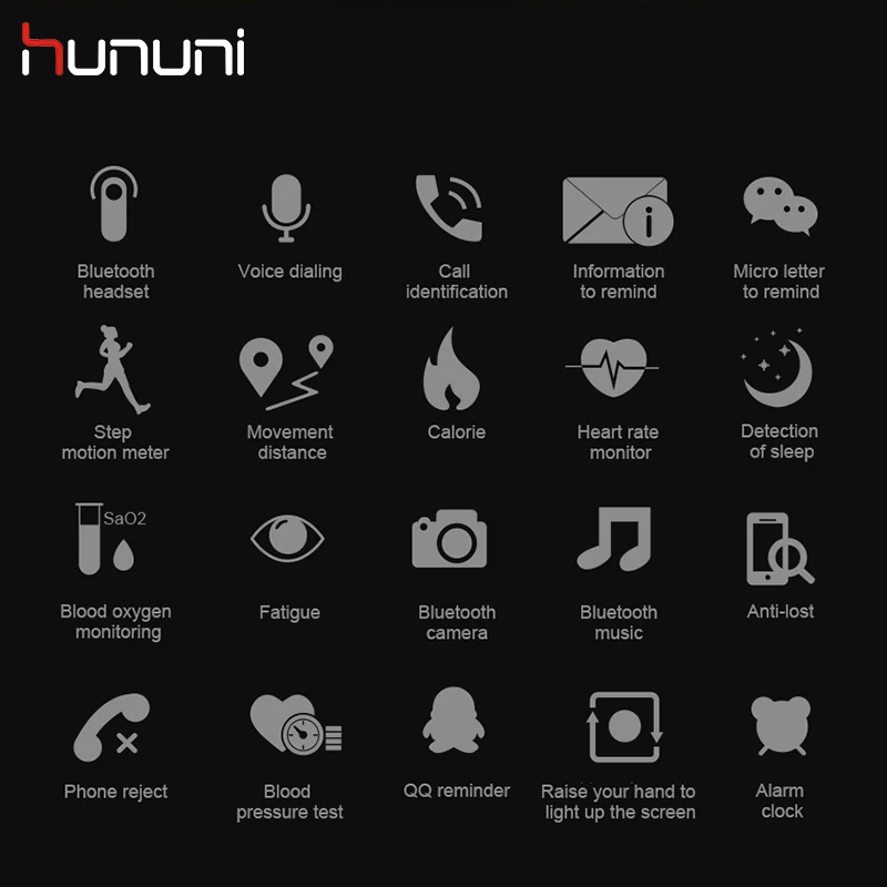 Hununi Y6 умный Браслет наушник 1 в 2 reloj inteligente носимый циферблат трекер физической