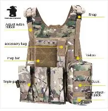 Военный тактический ремень Molle высокого качества 600D нейлон водонепроницаемый Открытый Многофункциональный тактический ремень 5 цветов BE012