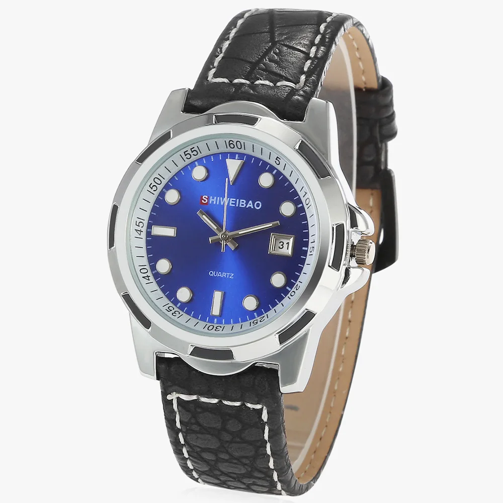 Женские наручные часы модные кварцевые черный кожаный браслет|reloj fashion|reloj relojreloj