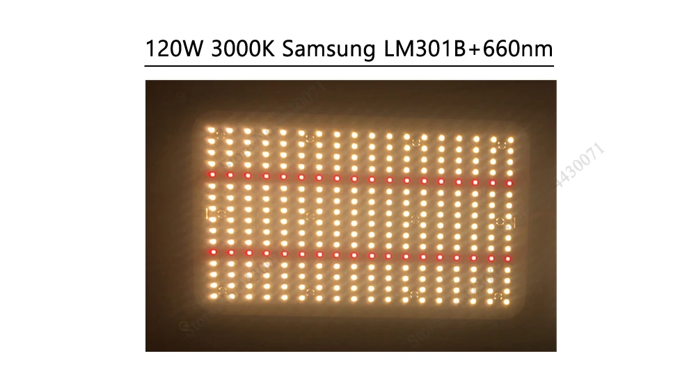 Samsung LM301B 3000 K/3500 K+ 288 нм шт Светодиодный светильник для выращивания квантовой платы Meanwell драйвер полный спектр DIY светодиодный светильник для выращивания растений