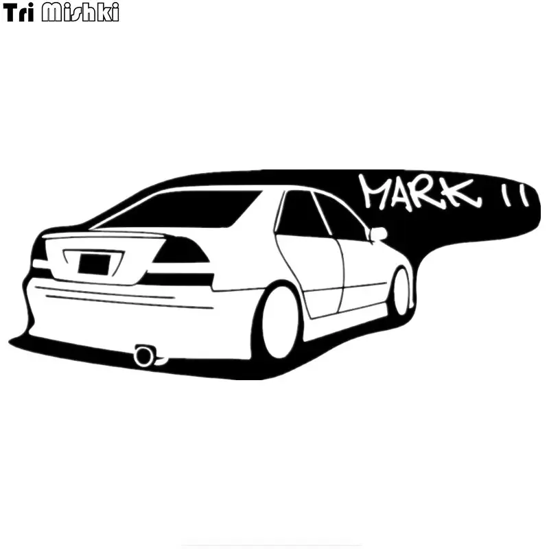 Tri Mishki HZX158 #9 5*24 см форма автомобиля наклейки на авто для оценки 2 Mark II виниловые