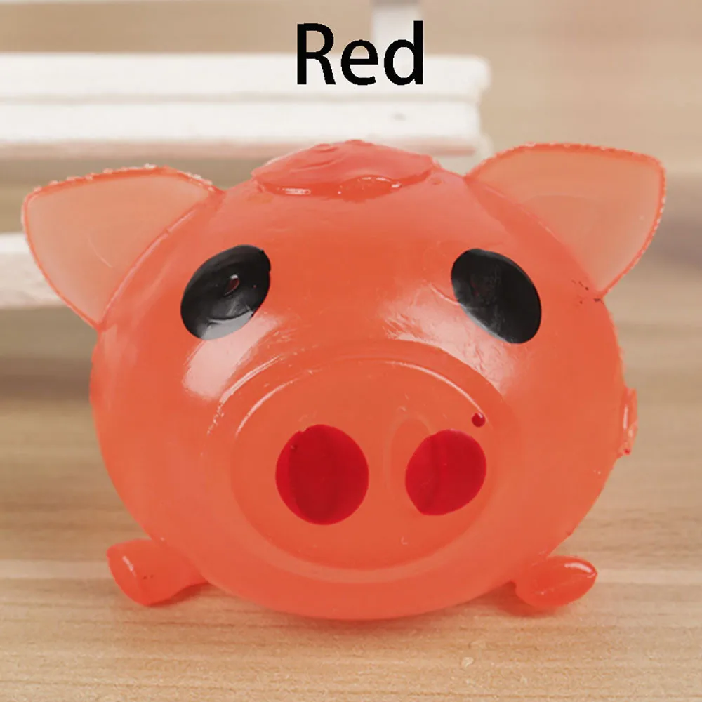 2018 Новый стиль 1 шт. антистрессовая декомпрессия Splat Ball Pig Toys Vent Toy Smash различный s