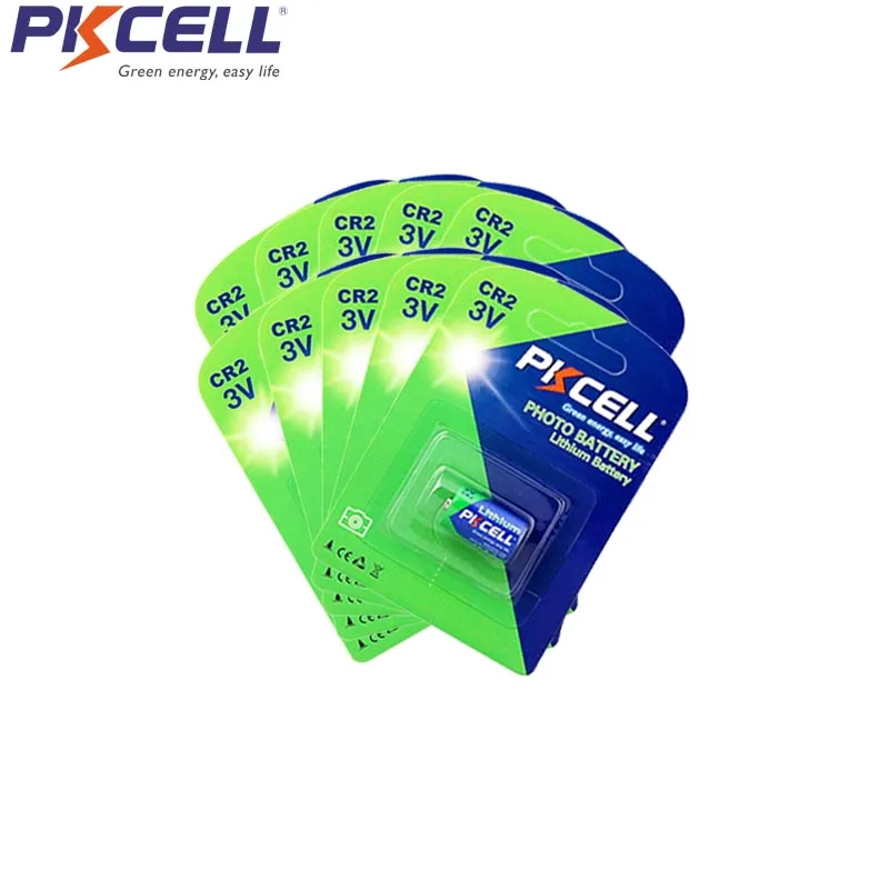 10Pcs 10Card CR2 CR15H270 3V 850mAh single use Li-MnO2 Battery For medical equipment electronic meter | Электроника