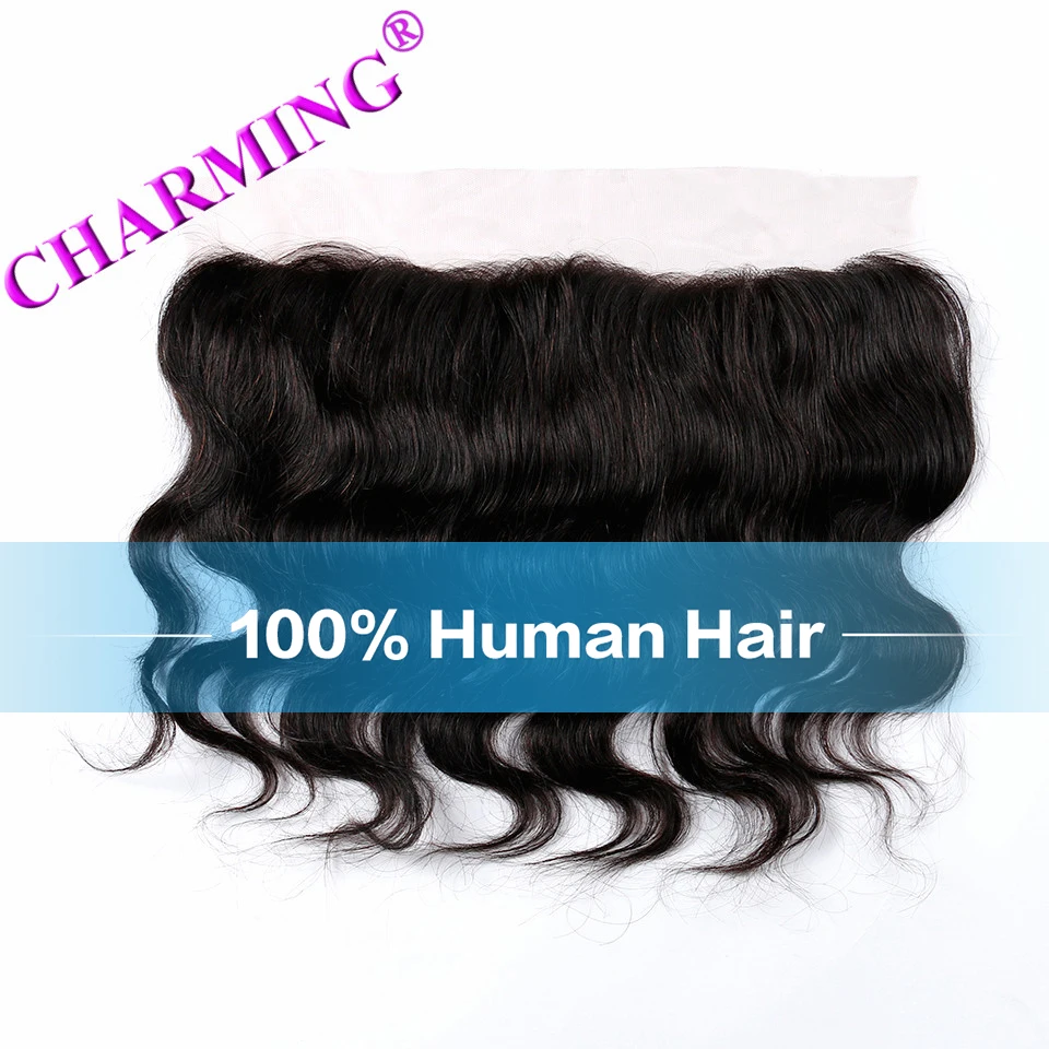 Очаровательный Индийский Объемная Волна 13*4 Lace Closure Необработанные Девственные
