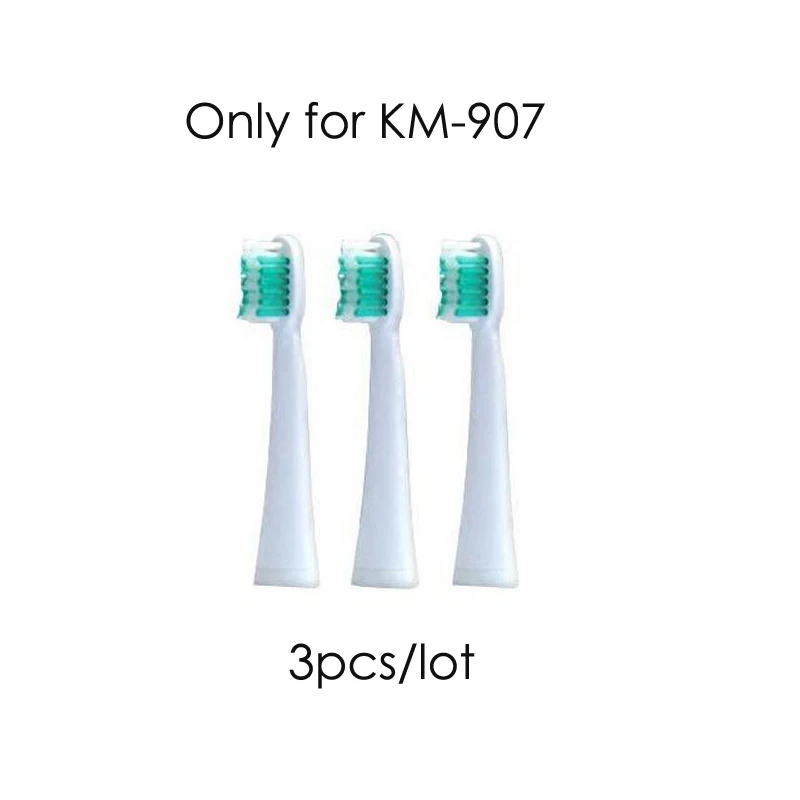 Мягкие насадки для электрической зубной щетки Kemei 3 шт. шт.|toothbrush travel|toothbrush