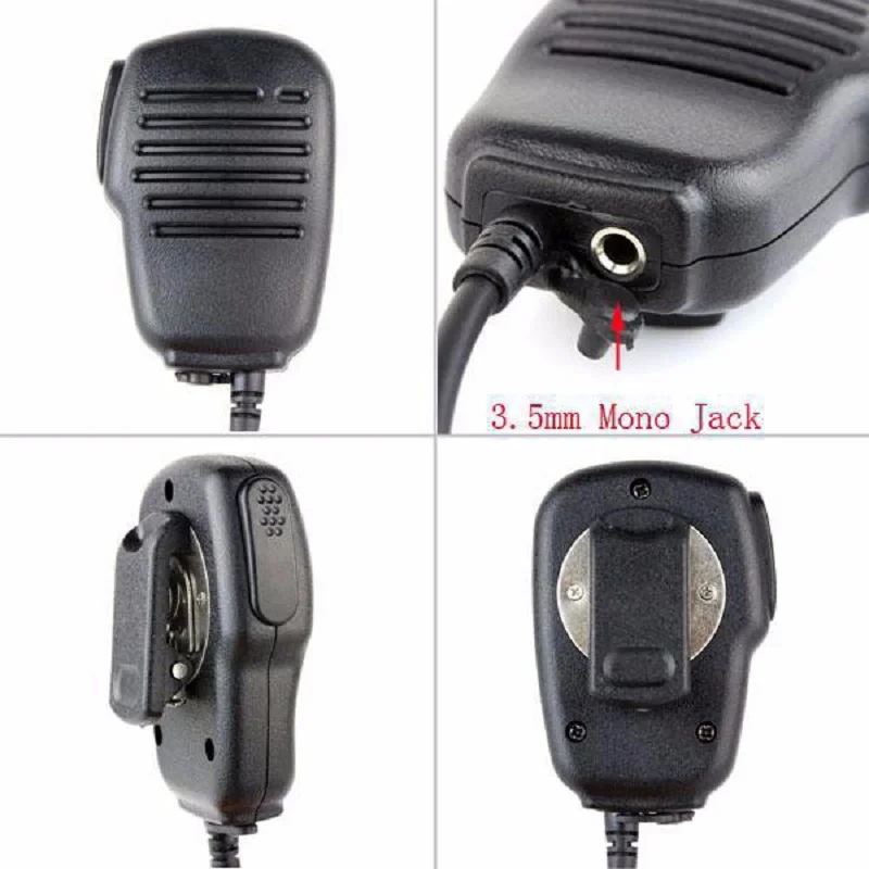 Ручной динамик микрофон MD Mic-25 рация запчасти матовый корпус PTT для MIDLAND Радио G6 G7 G8