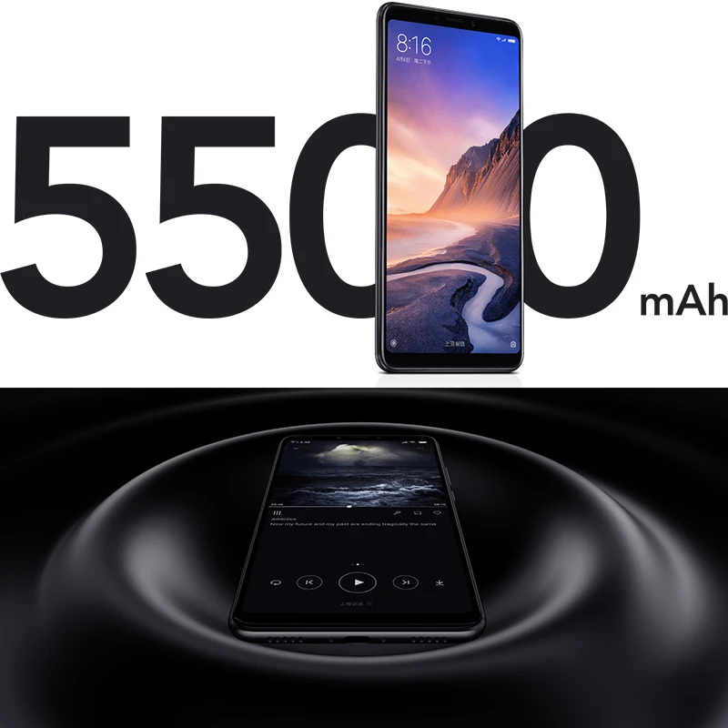 Глобальная версия Xiaomi Mi Max 3 4 GB 64 Snapdragon 636 Octa Core 6 9 &quot1080 P полный экран 5500 mAh Двойной