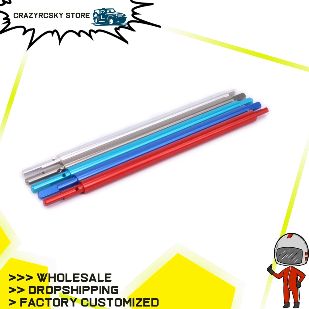 1 шт. RCAWD сплав центральный приводной вал для Rc хобби модель автомобиля 1/18 Fs