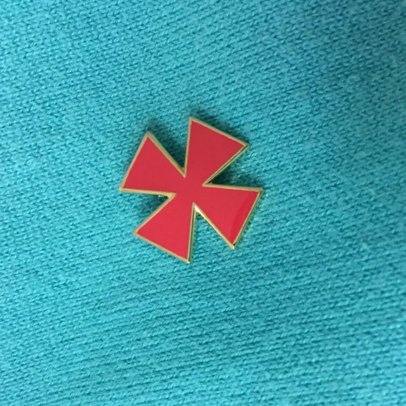 Масонские рыцаря Тамплиера 10 шт. 20 мм Мальтийский крест масонская булавка для