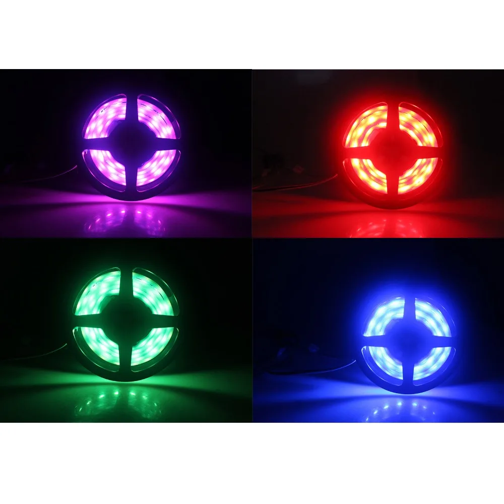 Световой сигнал поворота JOYING универсальная RGB лента для багажника красный и