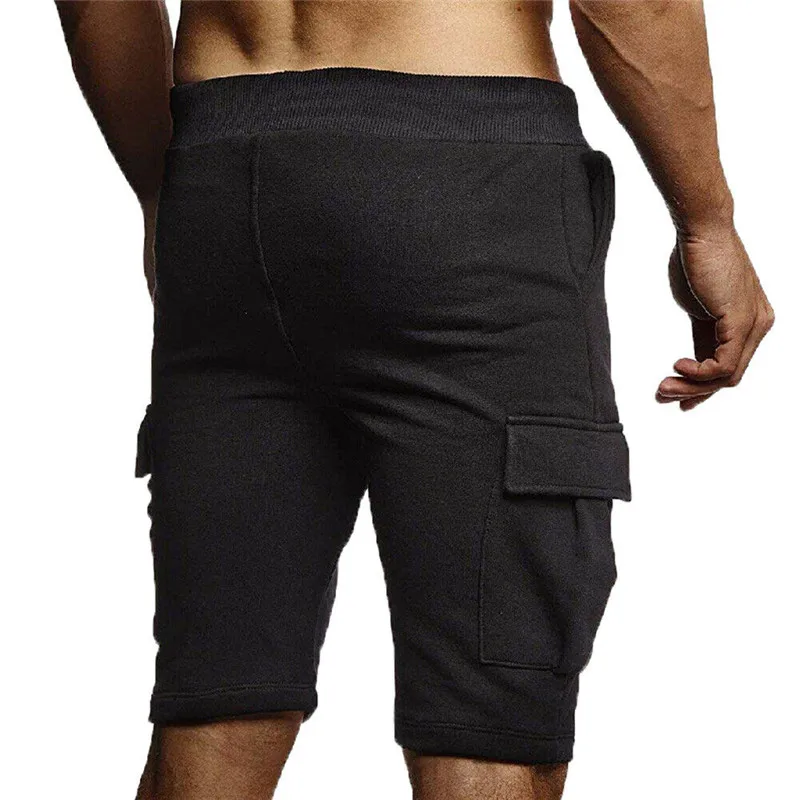 Мужские повседневные шорты в стиле милитари спортивные шорты-карго с карманами