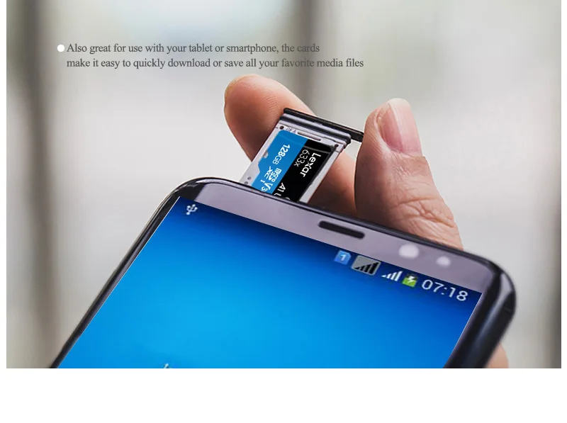 Lexar 128 Гб картой Micro SD объемом 16 Гб оперативной памяти, 32 Гб встроенной памяти, флеш-карты памяти TF высокого Скорость до максимума 95 МБ/с. 64 ГБ 512 Class10 633x TF флеш-карта