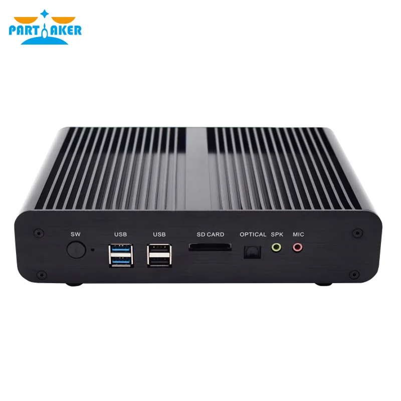 Причастник B13 Мини ПК Core i7 6567U Dual LAN 2 * DDR4 Ram DP Barebones компьютер 4K HD 8USB мини игровой