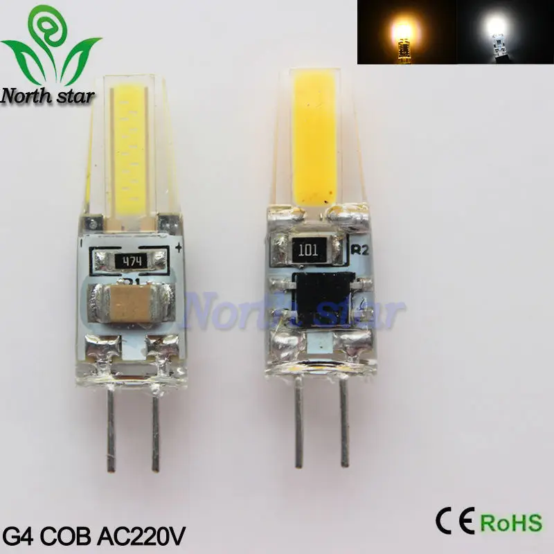 Светодиодная лампочка G4 SMD для прожекторов сменные Галогенные LED лампы и люстр 10